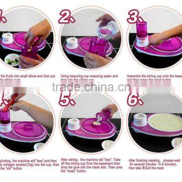 Fruit and Vegatble Juice Dual Function DIY Mask Machine With Collagen Power photo-6
