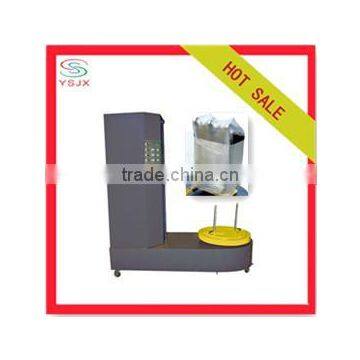 Semi automatic luggage over wrapping machine for sale