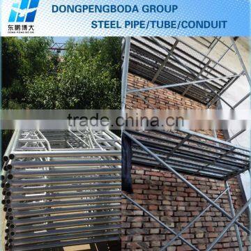 Construction Galvanized Steel Frame Scaffold From Real Factory in Tianjin photo-3
