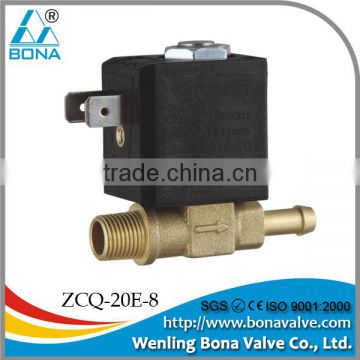 ISO9001 direct manufacturer AC220V 230V 1/8 inch 6.5mm barbed port gas protective gas shield welding machine gas valve solenoid