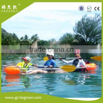 Freesky Double Seats Transparent Canoe Clear Bottom Kayak in China photo-4