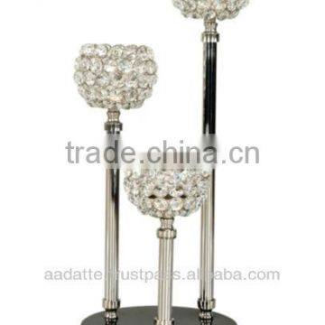 Crystal decorative tea light