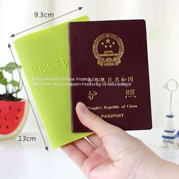 Custom Color Silicone Soft Passport Protective Peel