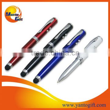 High quality LED metal stylus pen for smart phone