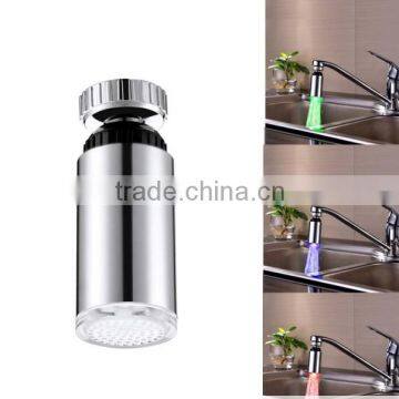 Innovative Glow Temperature Sensor LED Water Stream Temperature Control Faucet Tap 3 Colors