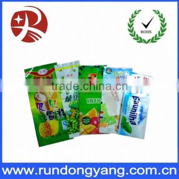 colorful environment friendly customized popsicle bags for packing