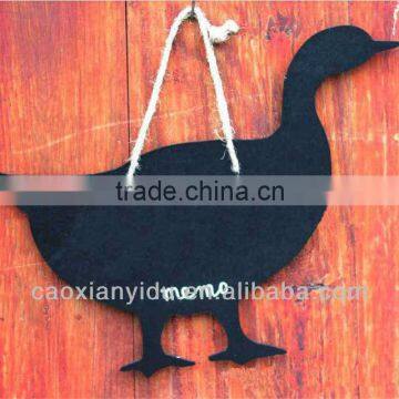 wholesale in stock anmial chalkboard blackboard roap hotel decor message board writing board decorative memo board duck board