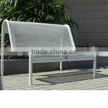 Decorative Comfortable Metal Outdoor Bench photo-2