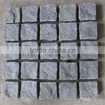 China Grey Granite Mesh Paving Cheap Driveway Paving Stone Granite Paving Stone