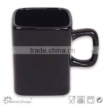 Factory direct wholesale ceramic square mug