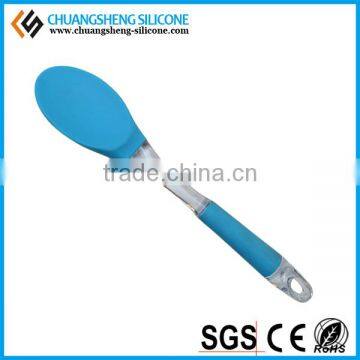 Kids Favourite Non Broken FDA Grade Silicone Spoon, Soup Spoon, BABY Eating Spoon photo-2