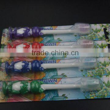 Child Toothbrush Bring Sucker Cap Dental Toothbrush Wholesale Cheap ToothbrushYangzhou Manufacturer photo-6