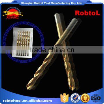 8mm Nano Titanium Coating Straight Shank Hss Twist Drill Bits Cobalt Fully Ground Bright Finish Drilling Metal Forged Alloy photo-6