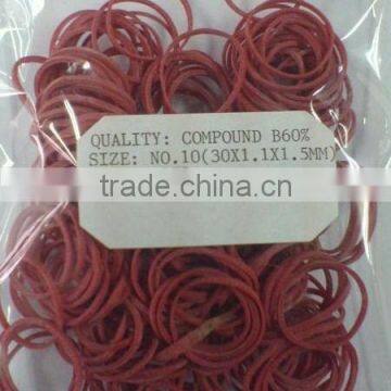 red color rubber bands for hair ,funky elastic rubber bands