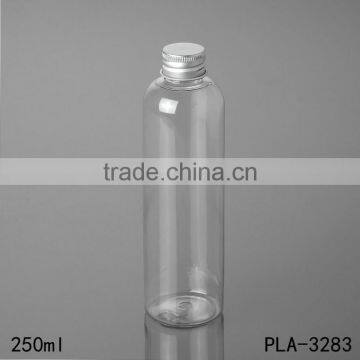 250ml Best Sellers Hot Product Round Shoulders Hot Fill Pet Bottle Flip Cap Cosmetic Shampoo Cleaser Plastic Bottle Cost Price photo-6