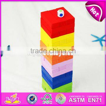 Creative Intelligent Stacking Blocks Wooden Toys for Kids W13D082 photo-2