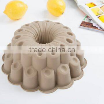 Silicone Bundt Savarin Cake Pans Baking Pan Mold photo-5