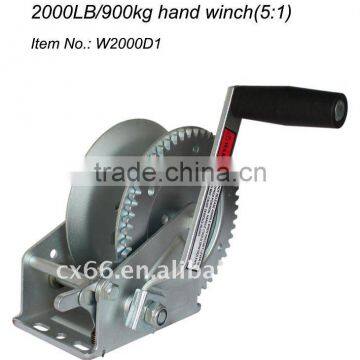 2000LB boat winch