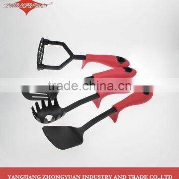 100% Food Grade Kitchen Utensil,nylon Kitchen Tool With Red Heart Shaped Handle photo-2