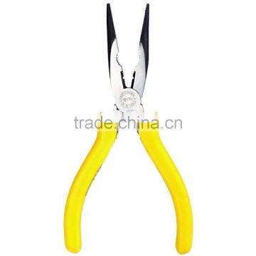 2015 forged JIS style long nose pliers 6"