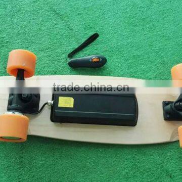 Wholesale Lithium Battery 4 Wheel Maple Sport Electric Skateboard 1200W Brushless Motorized Skateboard/Blue Teeth photo-3