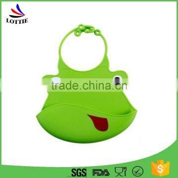 2016 best selling Eco-friendly Resistant Silicone feed food tools food grade silicone feeding baby bibs with customized logo