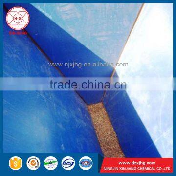 uhmw pe sheet chute bunker truck bed liner,easy to slide chute lining