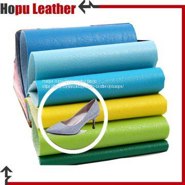 pu Synthetic Shoe Leather Fabric Material Wholesale photo-2