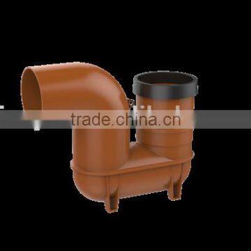 Factory price Manufacturer good quality PVC Fitting UPVC Rubber Joint plastic fitting for drainage GB elbow P-TRAP