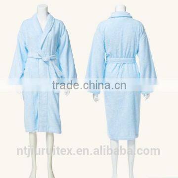 100% Cotton Terry Bathrobe Hotel Robe,100% Organic Cotton Hotel Bathrobe,nightwear Gown photo-3
