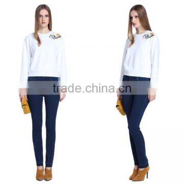 fashion jeans trousers for women pencile jeans