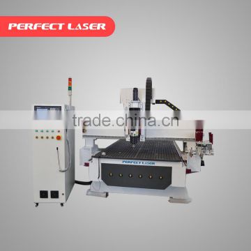 CNC Auto Knife Changing Tools System Cutting Router Machine for Wood Stone