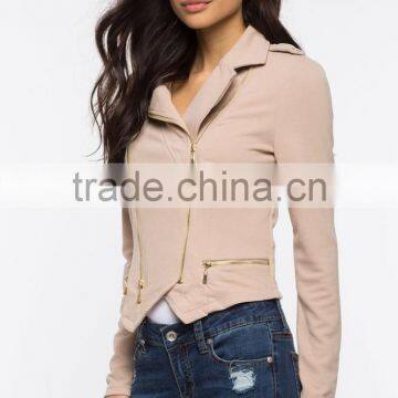 2016 Fashion Design Elegant Ladies Bulk Wholesale Jacket photo-2