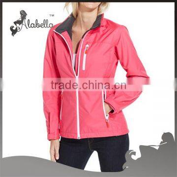 2015 running softshell woman waterproof jacket