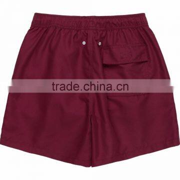 Simple Shorts Days At Pool Beach Basic Swim Short Dries Quickly Soft Fabric 100% Polyester Material Swimwear photo-4