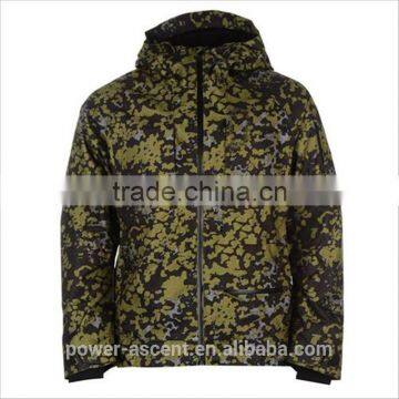 2016 unisex new development cool all over camo print winter ski jacket