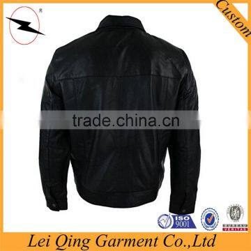 Hot Sale Prices Men Motorcycle Leather Jacket photo-4