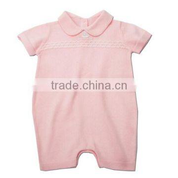 Girls fancy sweater blank infant solid color baby rompers