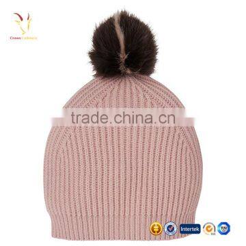Wholesale Autumn Cashmere Beanie Hats for Women photo-3