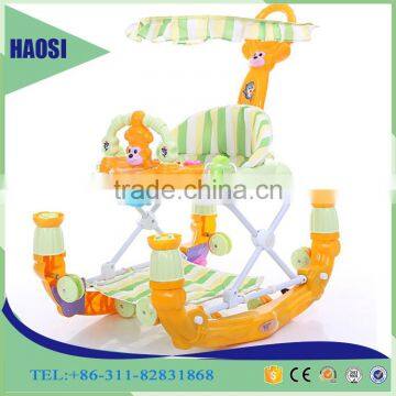 2016 China Manufacture New Model Pusher Baby Walker With Toys Music