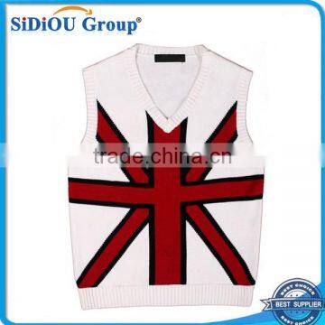 United States V Neck Sweater Vest Wholesale For Men