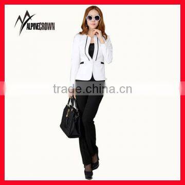 simple design long business suit, women church suits