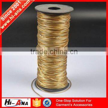 hi-ana cord2 Trade assurance Cheap color round elastic cord 4mm