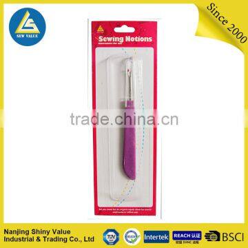 Oval Handle Portable Tailors Sewing Tools Seam Ripper photo-3