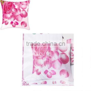 Wholesale Flower Pattern Square Throw Pillow Chinese Cotton Cross Stitch