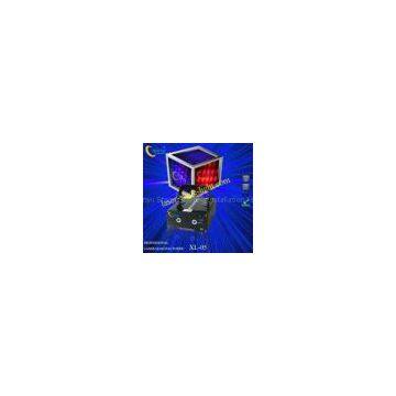 XL-05 Sound activated double hole 8 in 1 pattern effect disco Laser light