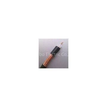 RG213/U 50 ohm Coaxial Cable With PVC Jacket, High Voltage Bare Copper Braided Cable