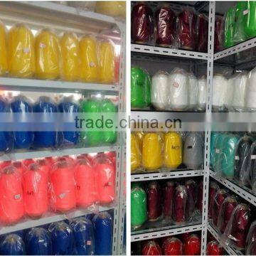 HIGH STRETCH 70D/24F/2 Dyed NYLON 6 YARN FOR SOCKS SWIMWEAR WEBBING WOOLEN SWEATER Overlocking Stitch TOWEL photo-2