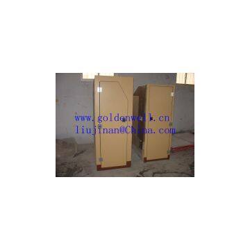 hand lay-up fiberglass GE locomotive toilet room with ISO 9001 international approval