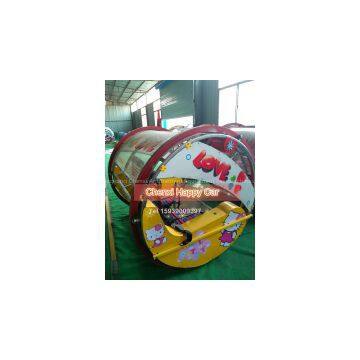 Battery Operated Playground Amusement Game Machine Happy Leswing Car for sale